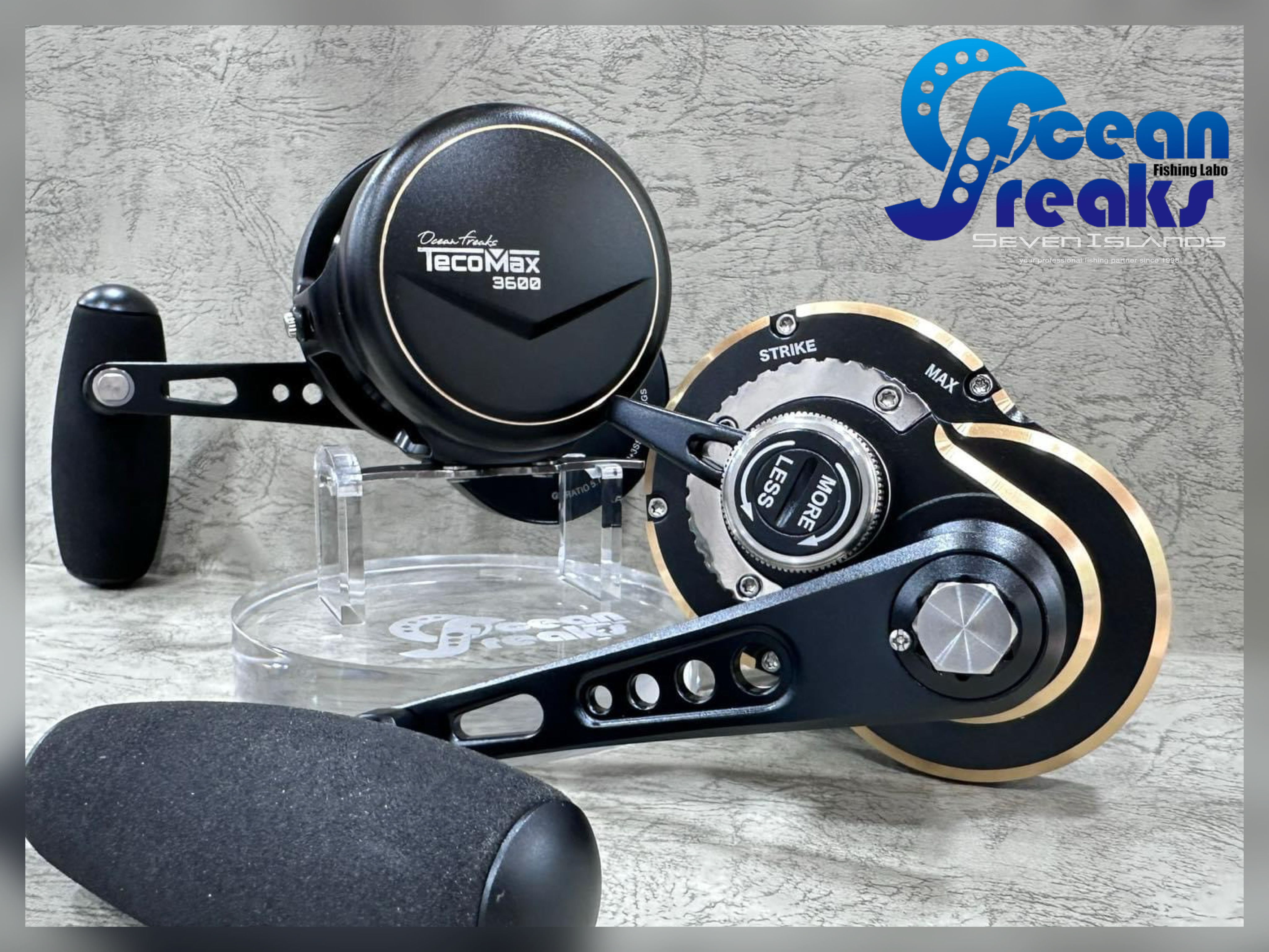 OCEAN FREAKS Tecomax 3600 Bait Reel