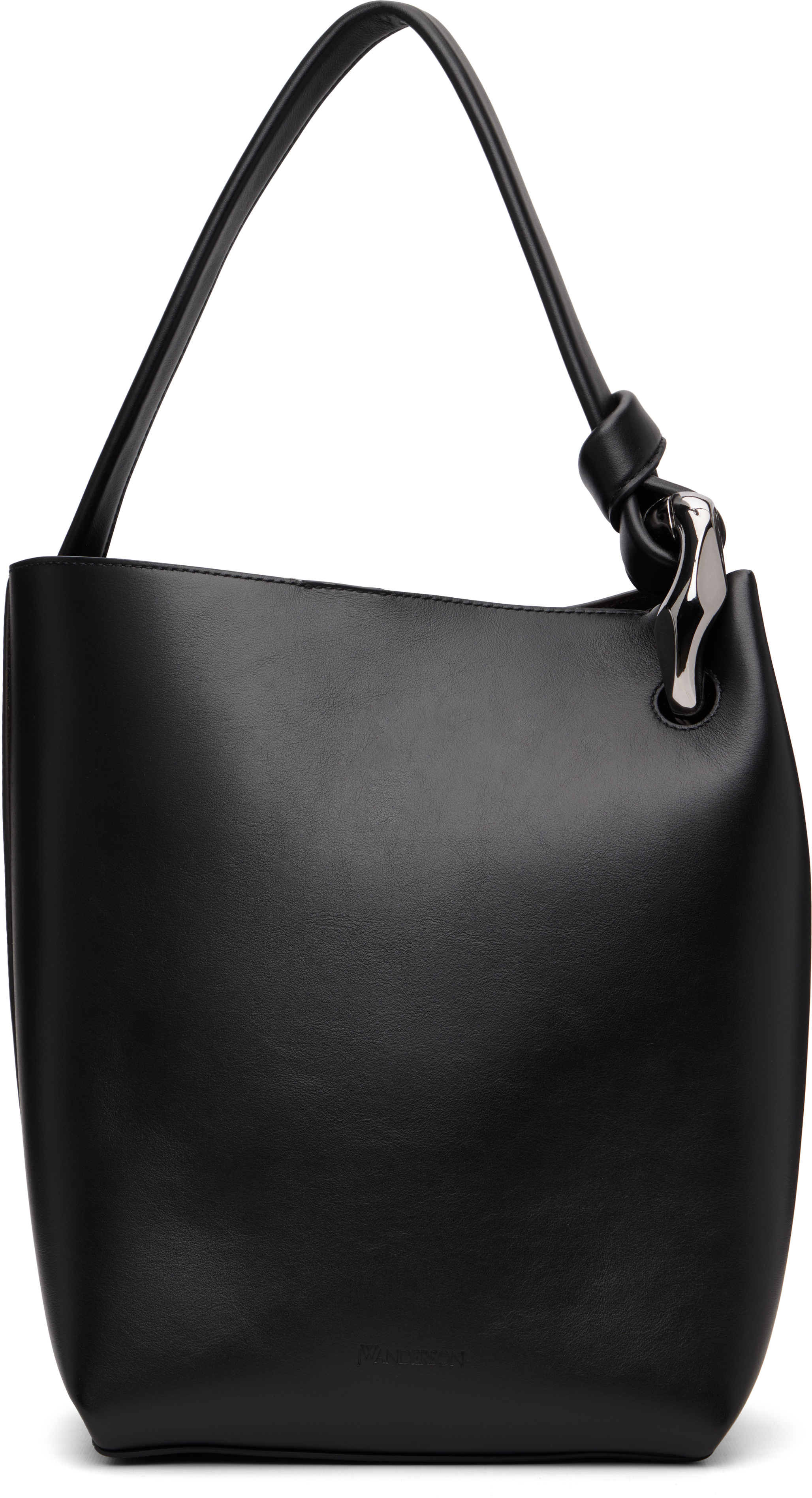 Black 'The JWA Corner Bucket' Bag by JW Anderson on Sale