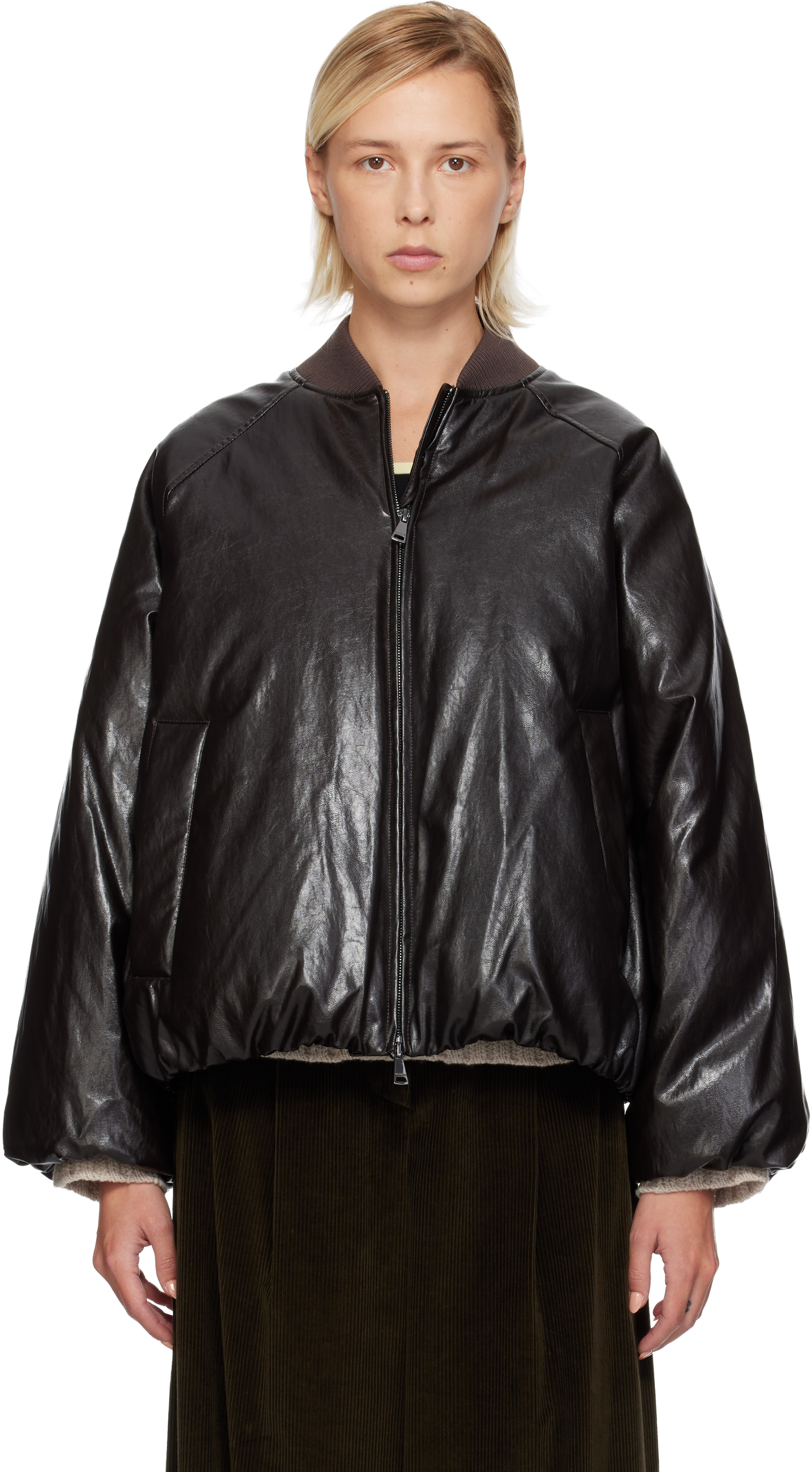 Weekend Max Mara ウィメンズ レザー ジャケット | SSENSE 日本