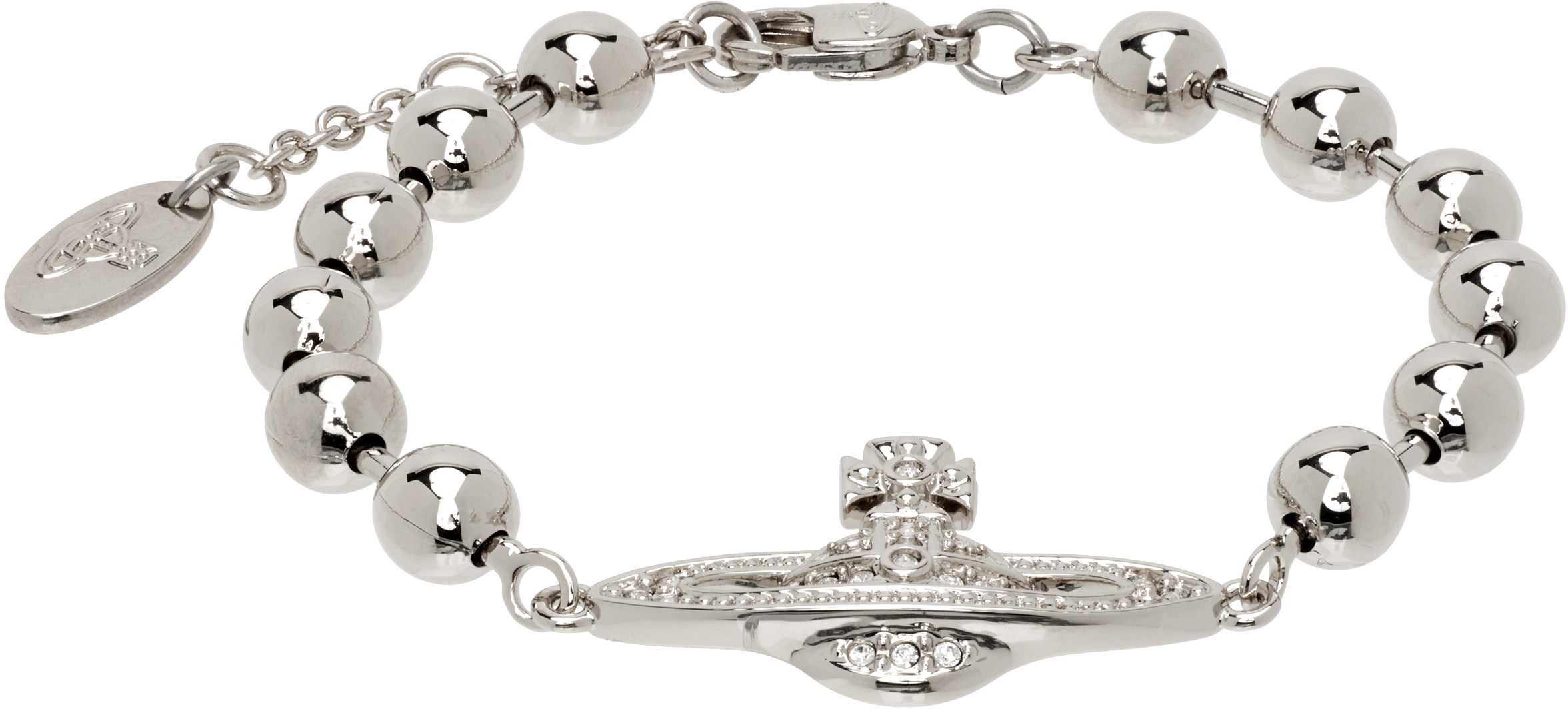 Vivienne Westwood: Thames Mini Bas Relief ブレスレット | SSENSE 日本