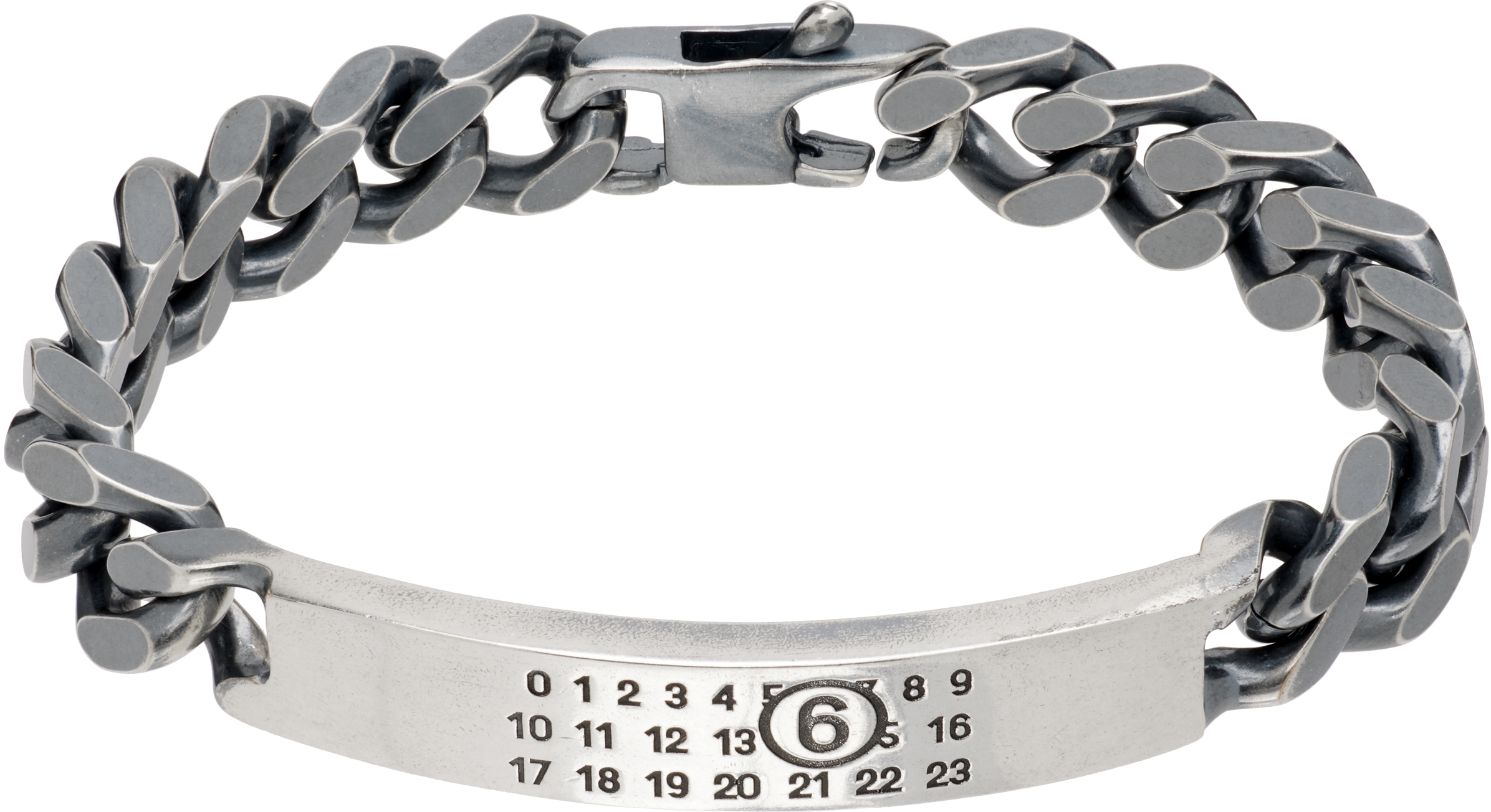 MM6 Maison Margiela: Classic チェーンブレスレット | SSENSE 日本