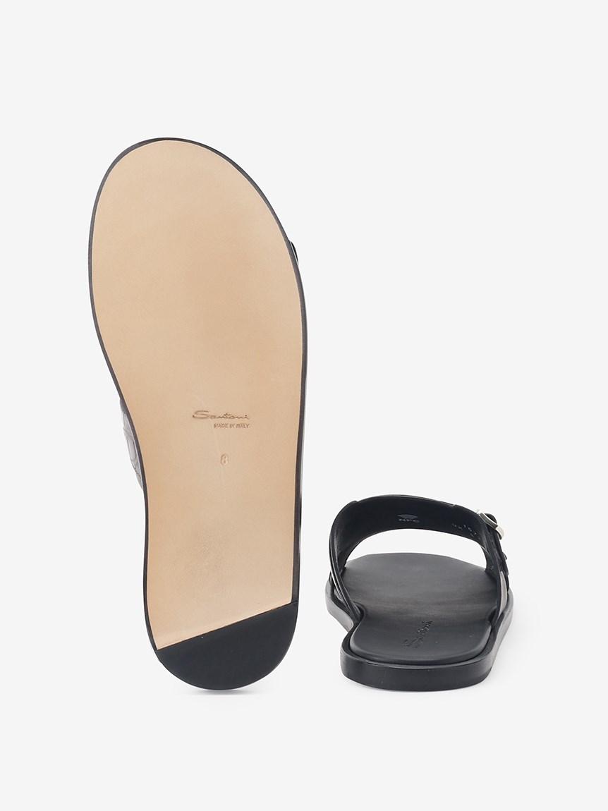 PEPARE】クロコダイル サンダル（シューズ）｜SANTONI（サントーニ