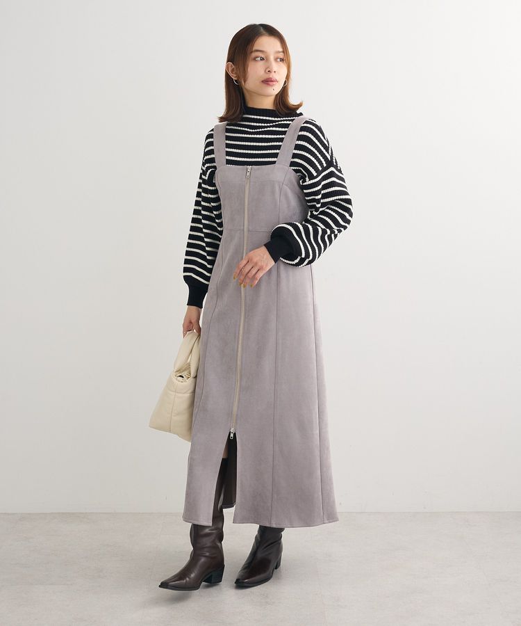 ELENCARE DUE スエードポンチジャンスカ/Green Parks（グリーン