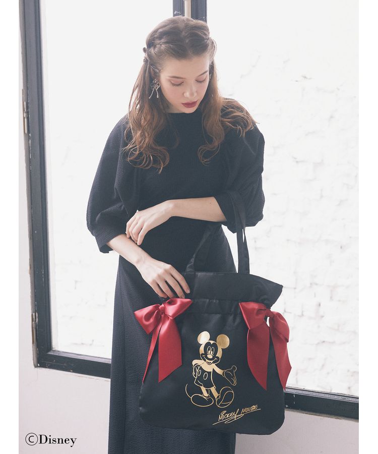 Mickey Mouse/ダブルリボントート/Maison de FLEUR（メゾン ド