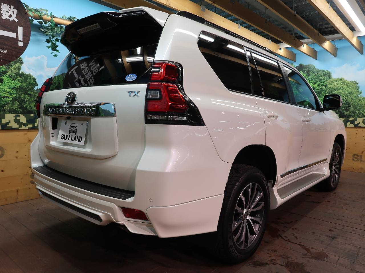 ランドクルーザープラドのモデリスタとTRDのエクステリアパーツを紹介