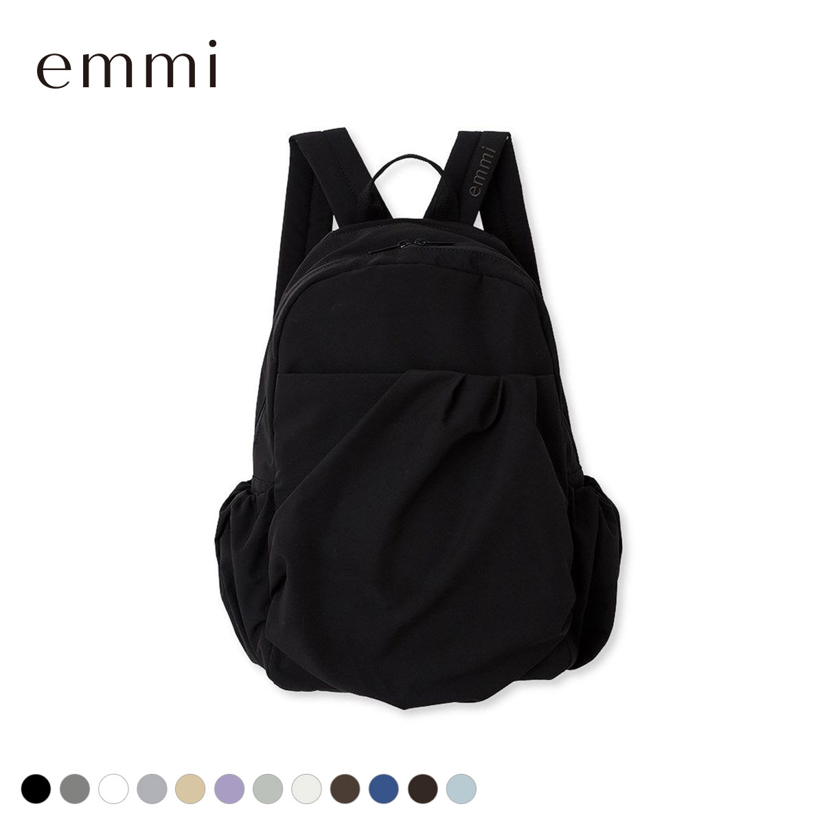 エミ ギャザーボディーバックパック emmi | SHIROHATO(白鳩)