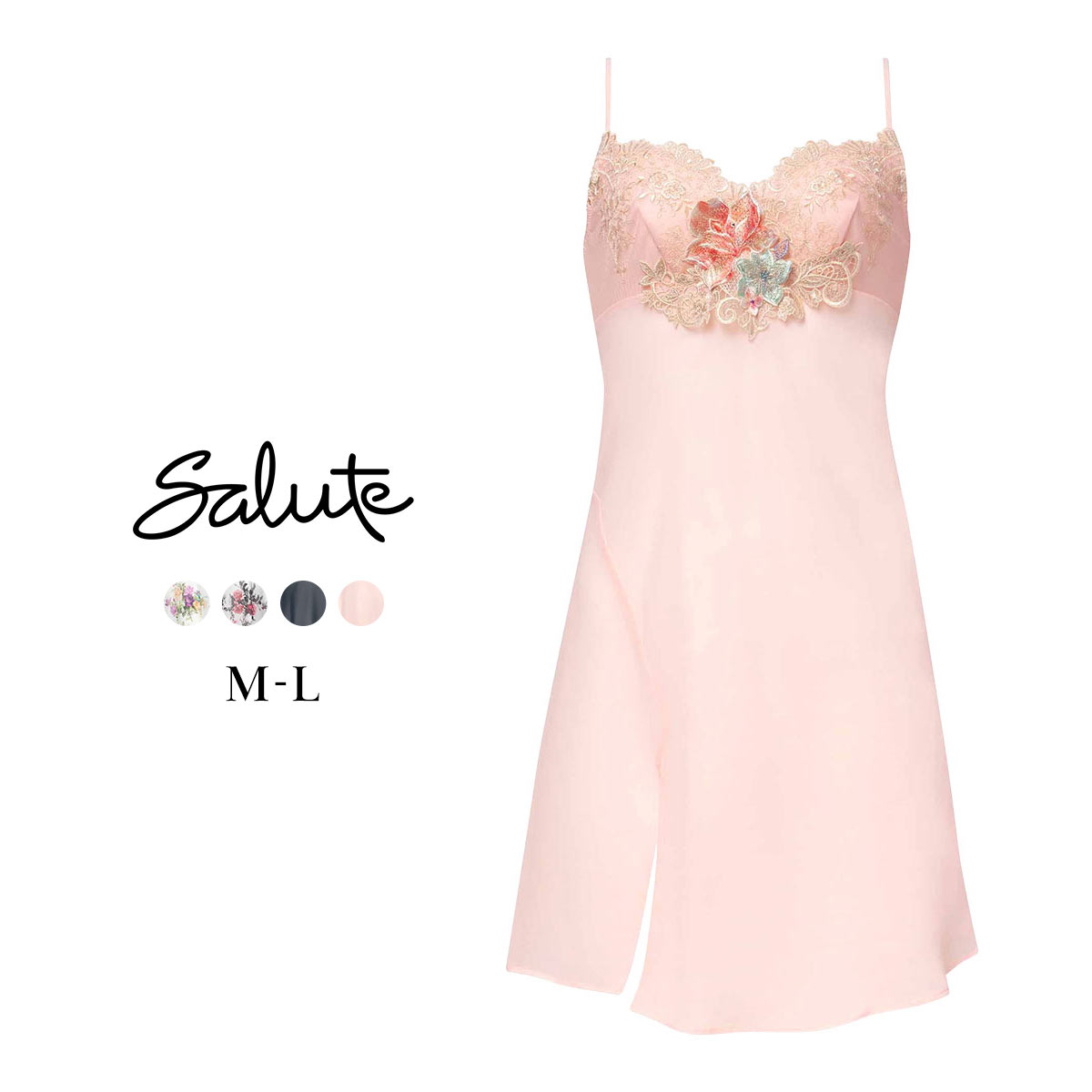 ワコール サルート 13グループ 13G スリップ ランジェリー ML