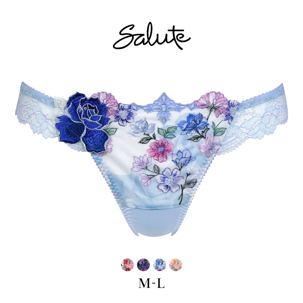 ワコール サルート 60グループ 60G Tバックショーツ ソング ML Wacoal