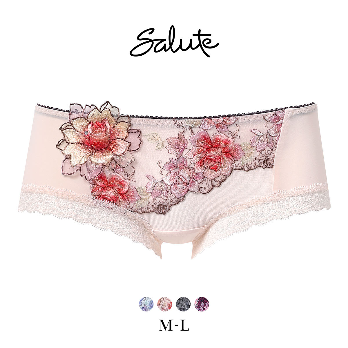 ワコール サルート 23グループ 23G ボーイレングスショーツ ML Wacoal