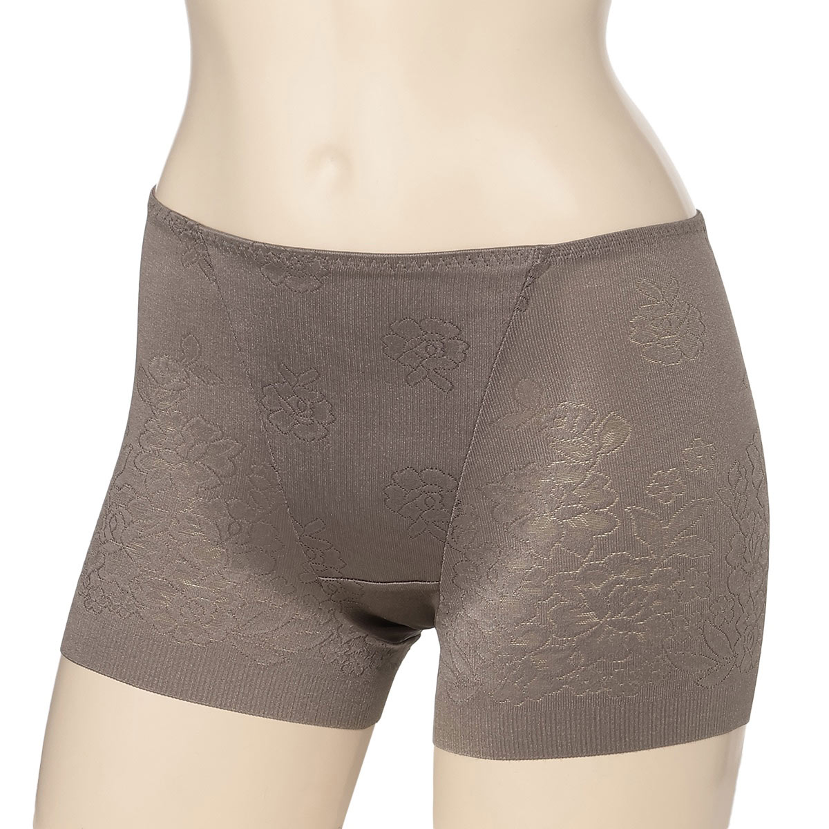 アツギ ATSUGI SLATTY スラッティ 花柄ジャガード ヘムショーツ お腹