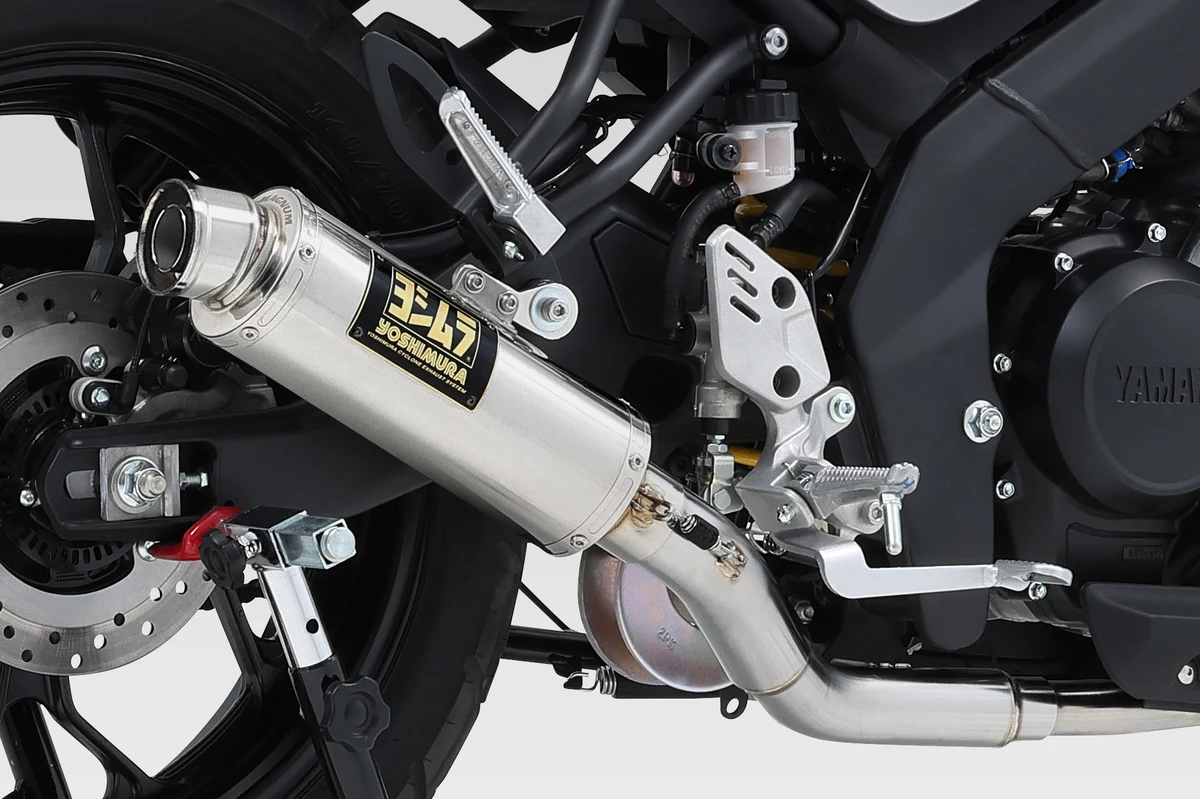 ヨシムラがXSR125用マフラー発売、待望のショート管「 ストレート