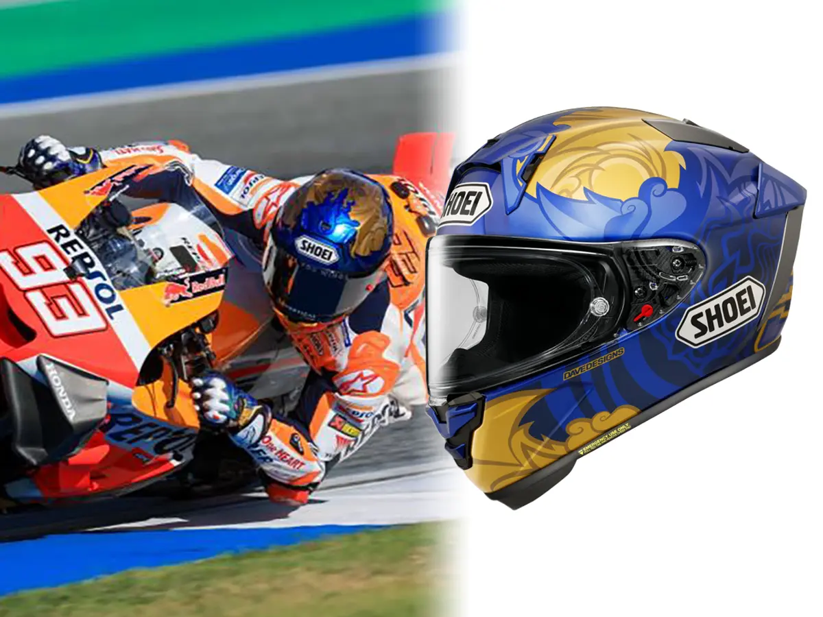 SHOEI X-Fifteen新グラフィック「MARQUEZ THAI」が4月に発売予定