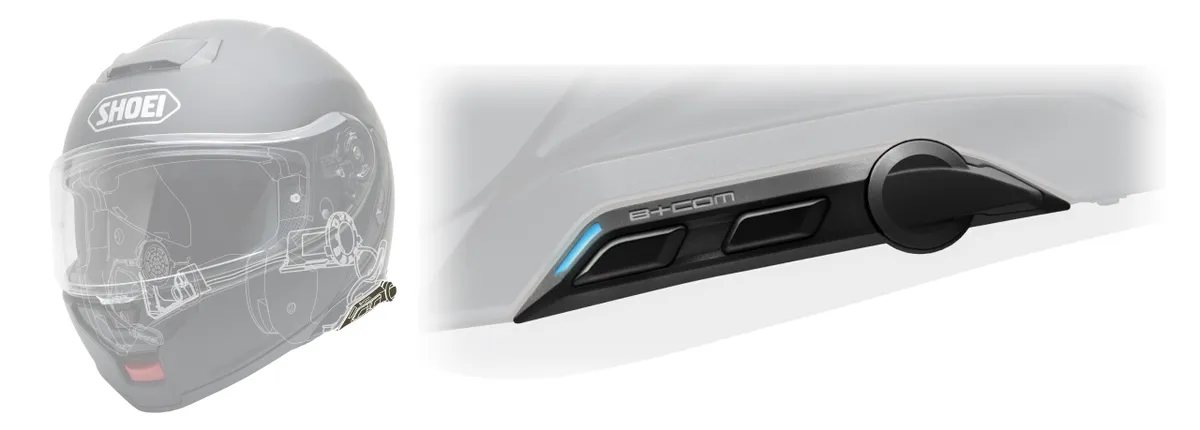 B+COMシリーズ新製品「B+COM SX1」4/19発売。SHOEI「NEOTEC3」「GT-Air