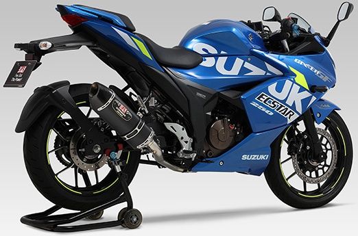 Webike | YOSHIMURA ヨシムラ 機械曲 R-77Sサイクロン カーボンエンド