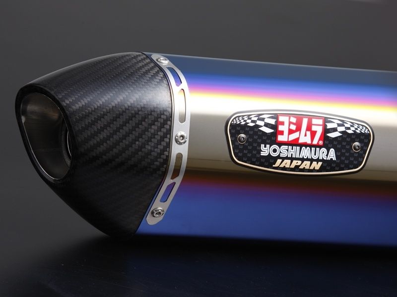 Webike | YOSHIMURA ヨシムラ 機械曲R-77S サイクロン カーボンエンド