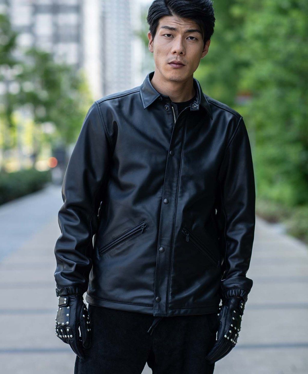 Webike | KADOYA カドヤ LEATHER COACH JACKET [K'S LEATHER＆K'S
