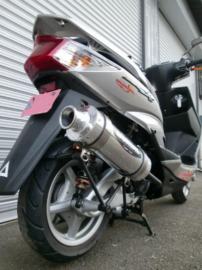 Webike | BURIAL ベリアル グランドスラムマフラー シグナスX(Y17-24