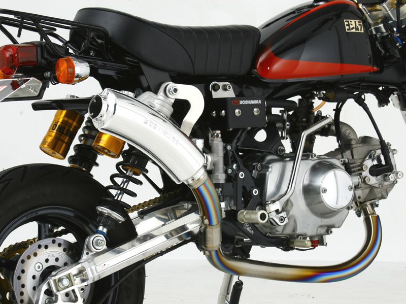 Webike | YOSHIMURA ヨシムラ サイクロン TYPE-3(手曲チタン) モンキー