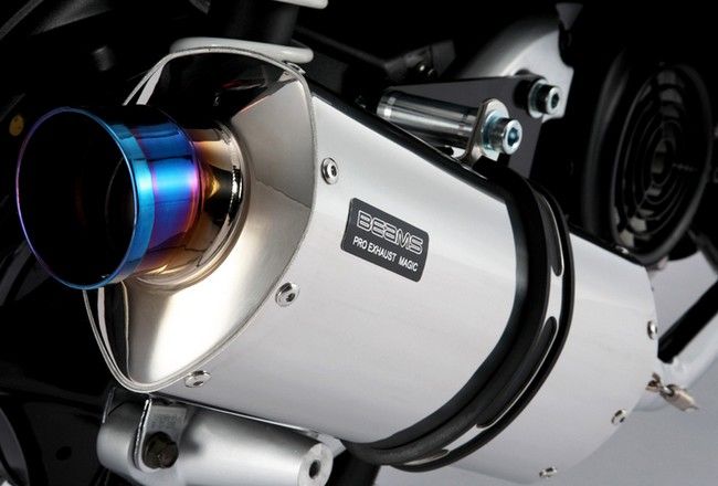 Webike | BEAMS ビームス シェイプスクエアマフラー シグナスX FI(B220