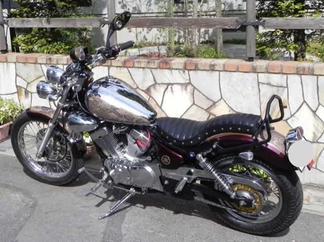YAMAHA VIRAGO250 [ビラーゴ]「コブラーシート いいですよ