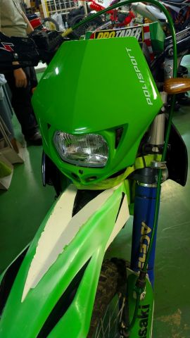 カワサキ KLX250 ヘッドライト 口コミ・動画インプレッション (1