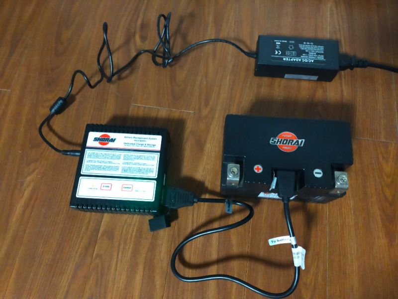 バッテリー充電器・バッテリーチャージャーからSHORAI Battery:ショー