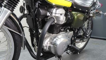 W800/カワサキ 70sカスタム 旧車ルック ギャングパーツマフラー
