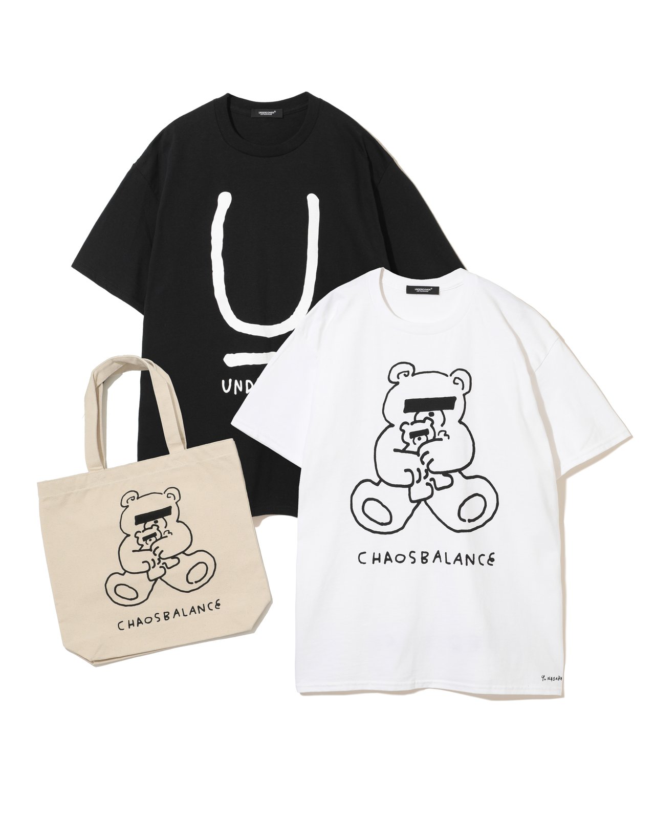 アンダーカバー×長場雄】限定コラボが5月3日発売開始。Tシャツ、ロンT