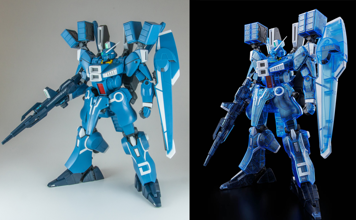 活動限定ガンプラ『MG 1/100 ガンダムMk-V [クリアカラー]』ガンダム