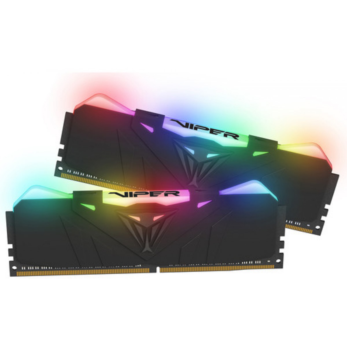 Memória DDR4 Patriot Viper RGB, 16GB (2x8GB) 3200MHz, Black