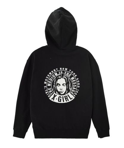 X-girl × Russell SCRIPT LOGO ZIP UP SWEAT HOODIE – calif（カリフ