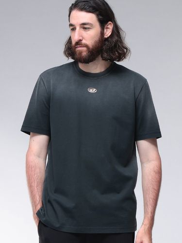 DIESEL (ディーゼル) オーバルD クルーネック 半袖 Tシャツ