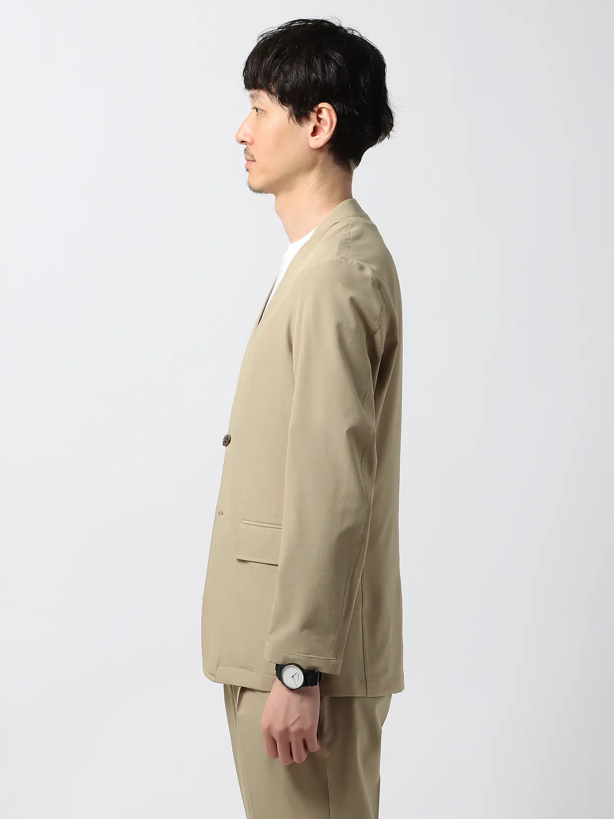 WEB限定／PERFORMANCE SUIT／ノーカラージャケット＆パンツ＆Tシャツ