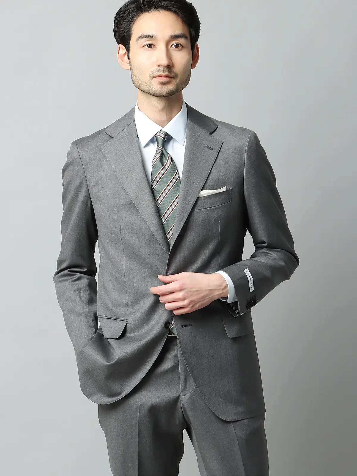スーツ／3つボタン／Loro Piana 365／無地／TR24 | SUIT SQUARE