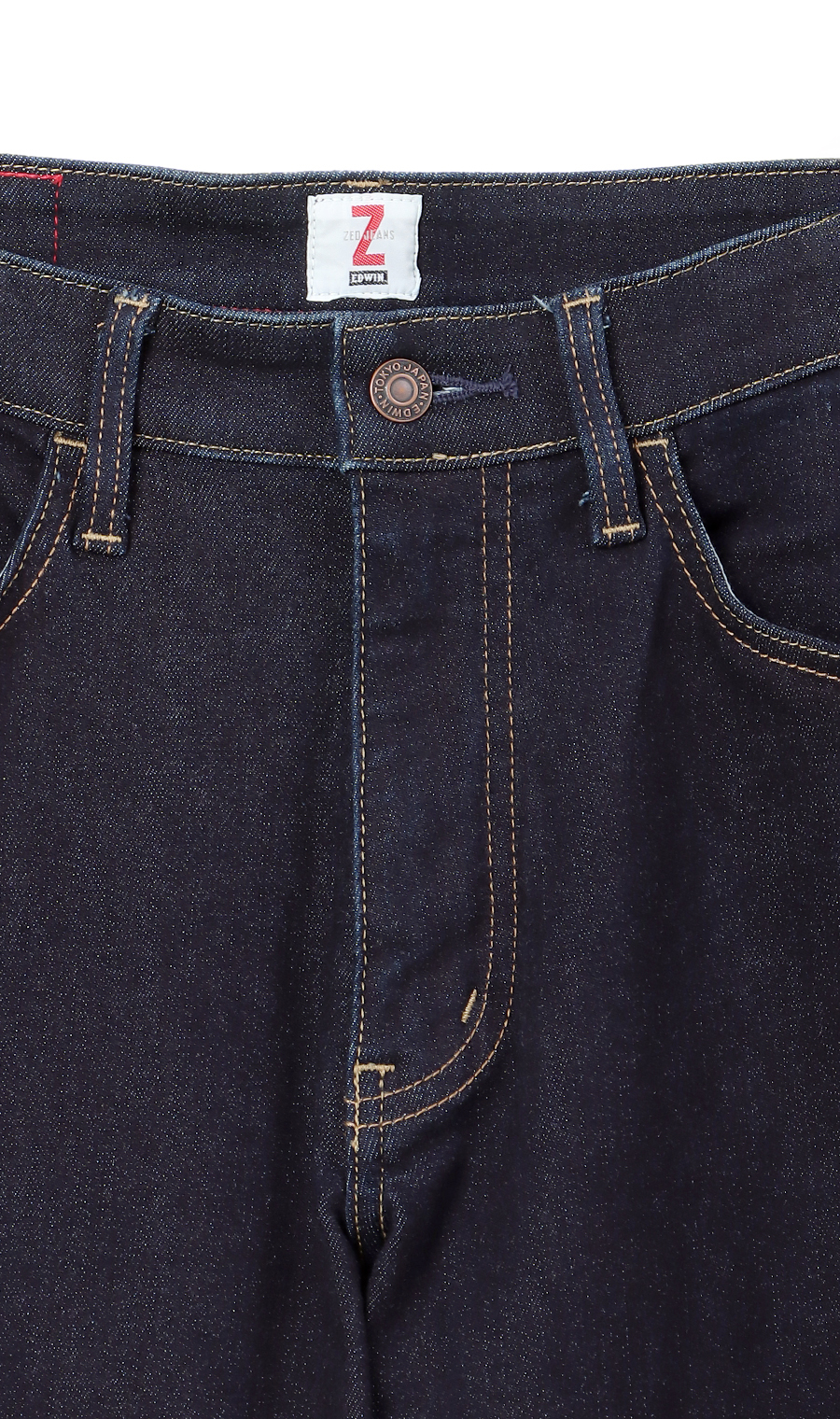 □EDWIN ZED JEANS REGULAR ストレート デニム【裾上げ済み】【WEB限定