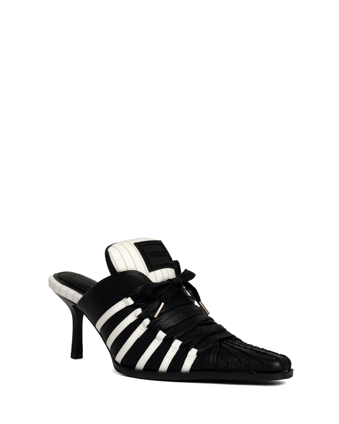 MONOCHROME SNEAKER MULES – YELLO