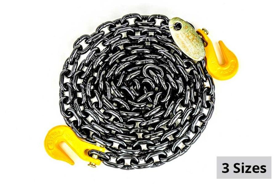 Zip's Grade 80 Chain Assembly with Grab Hooks | Zip's
