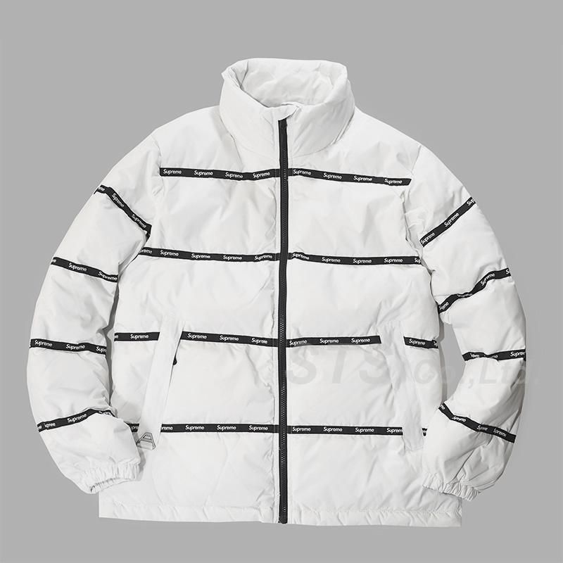 Supreme - Logo Tape Puffy Jacket - UG.SHAFT