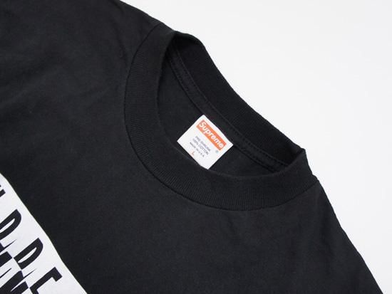 Supreme - Fuck All Y'All Tee/Black/L【USED】状態A - UG.SHAFT