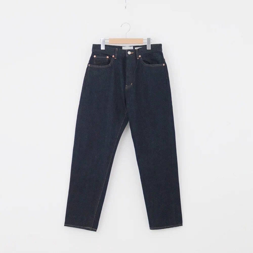 Yaeca Women | デニムワイドテーパードパンツ〈 9-13W 〉 Indigo