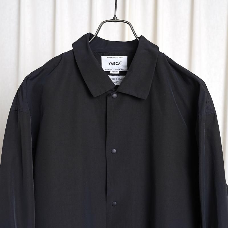 YAECA ヤエカ】 COMFORT SHIRT WIDE SQUARE / D.NAVY - Avelia ONLINE