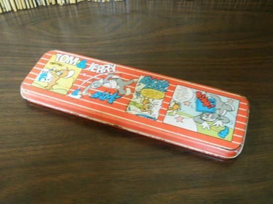 トム＆ジェリー 缶ペンケース - 「宝の森」昭和レトロ雑貨、フィギュア