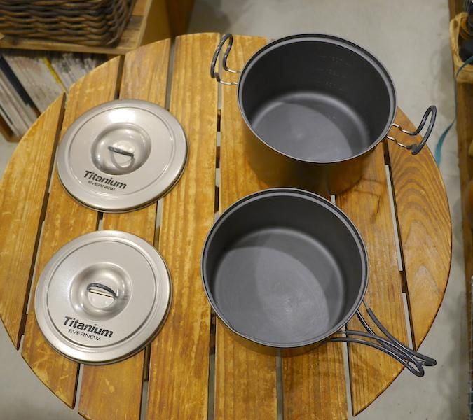 EVERNEW エバニュー＞ チタンクッカーセットLLセラミック -167944388