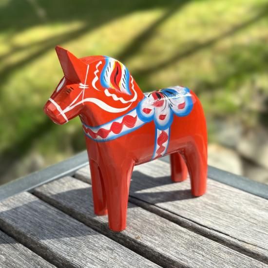 1点もの北欧オブジェ】スウェーデンの幸せを運ぶ馬、ダーラヘスト