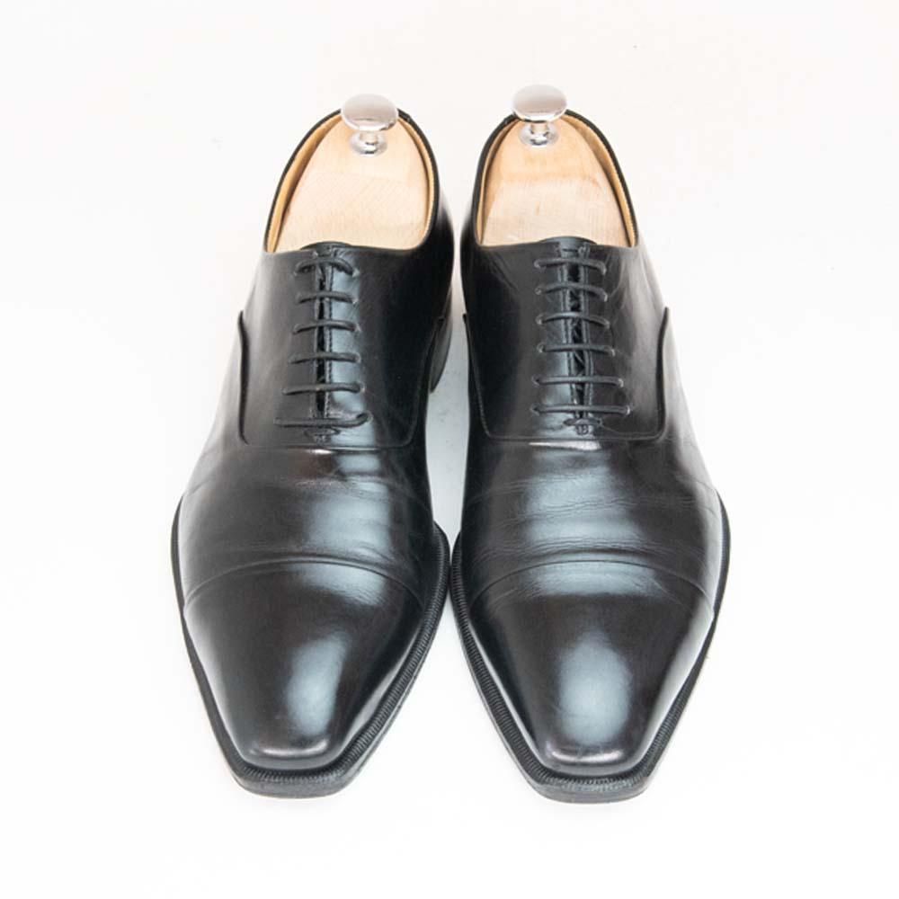 リドフォルト バーニーズニューヨーク別注 ブラック ストレートチップ