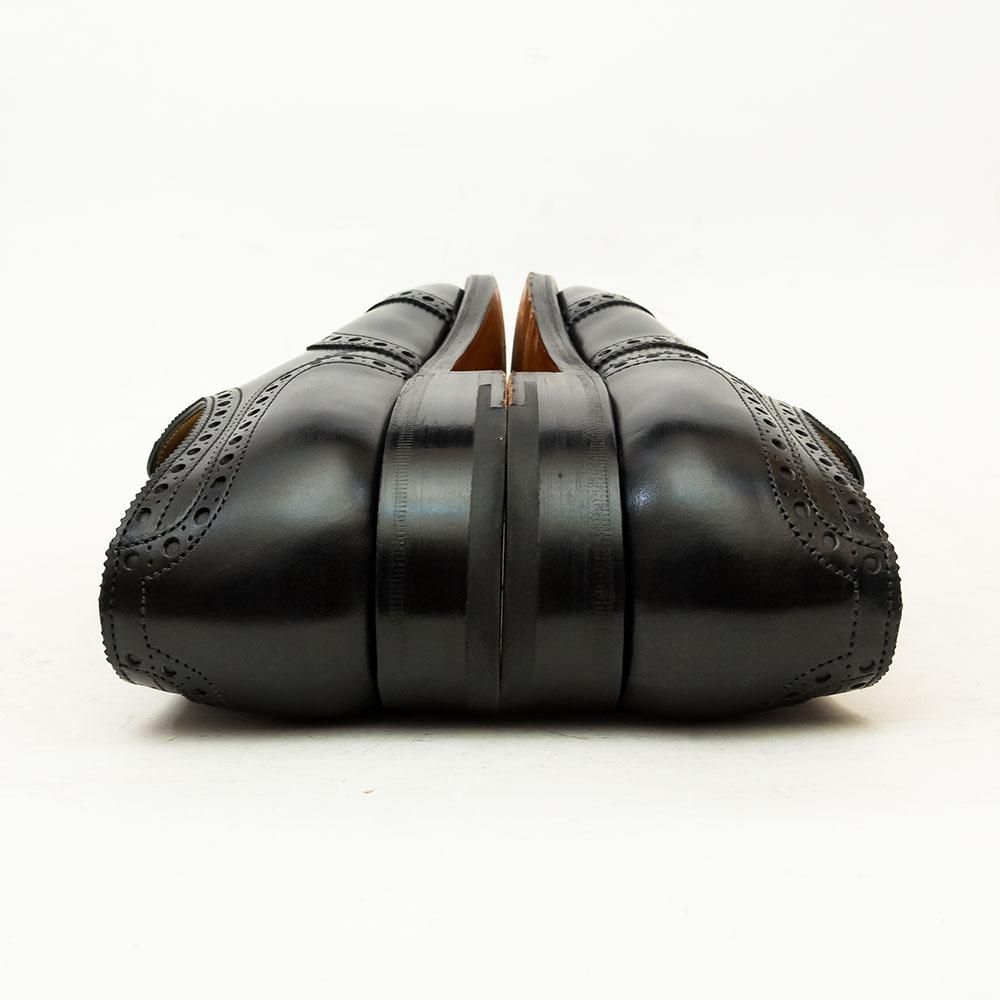 ジョンロブ STOWEY(ストーウェイ)内羽根フルブローグ カーフ ブラック