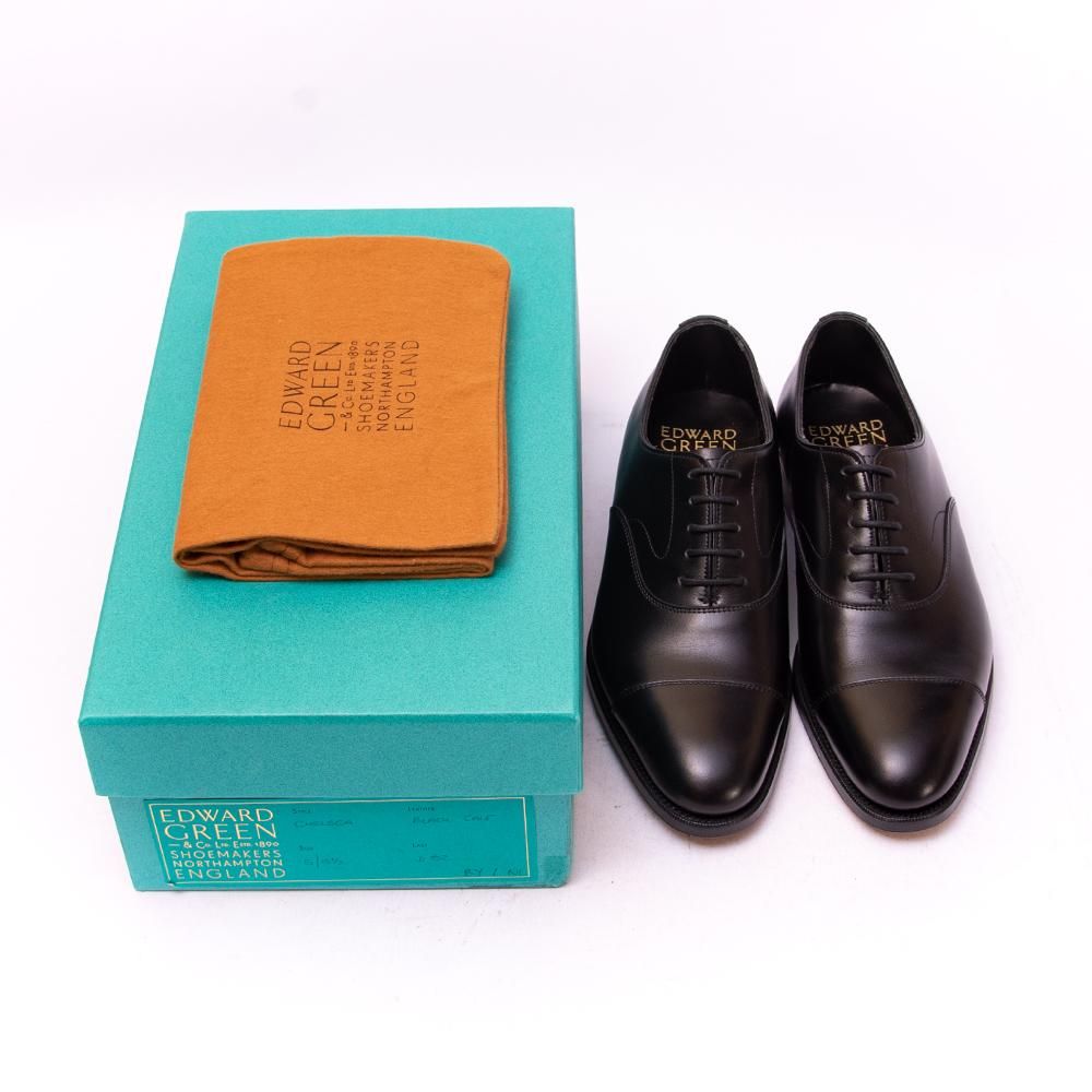 エドワードグリーン CHELSEA(チェルシー)ストレートチップ ブラック 82