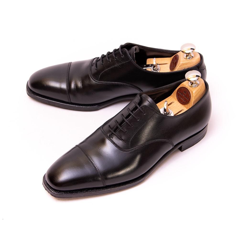 クロケット＆ジョーンズ AUDLEY(オードリー)ストレートチップ ブラック