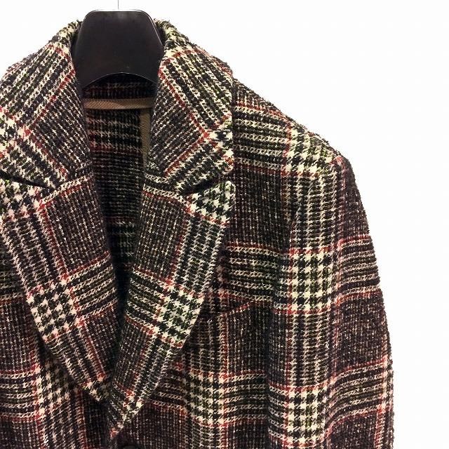 TOMORROWLAND トゥモローランド メンズ グレンチェック チェスター