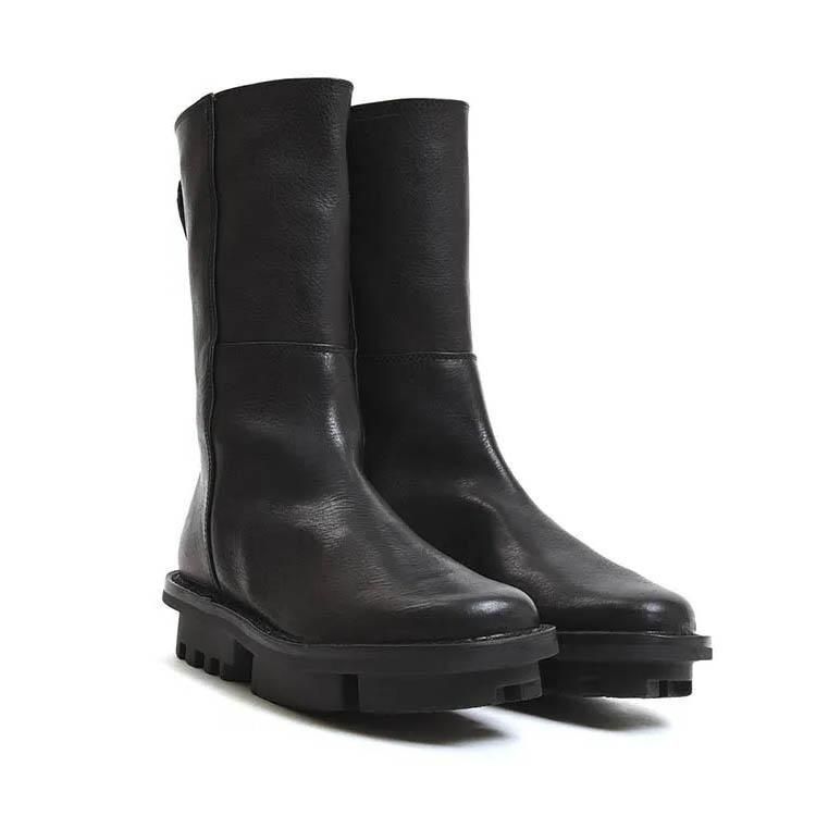 厚底ミドル丈ブーツ】トリッペン MID BOOT Traceソール -ナトリヤ